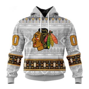 Customized NHL Chicago Blackhawks Hoodie…