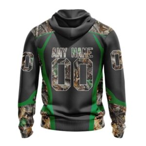 Customized NHL Dallas Stars Hoodie Special Camo Hunting Design Hoodie 2