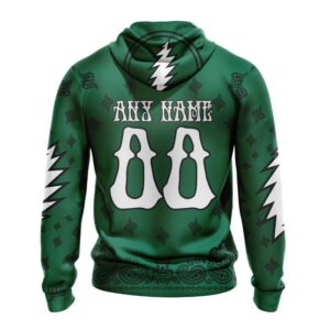 Customized NHL Dallas Stars Hoodie Special Grateful Dead Design Hoodie 2