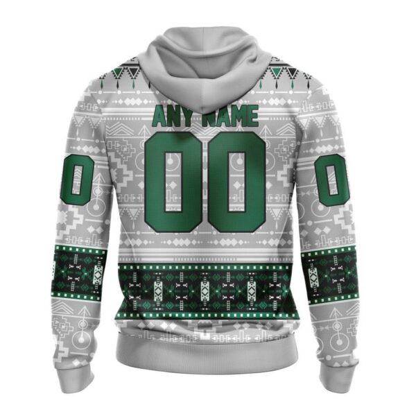 Customized NHL Dallas Stars Hoodie Special Native Design Hoodie