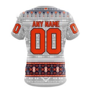 Customized NHL Edmonton Oilers T Shirt Special Native Design T Shirt 2