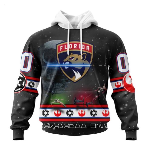 Customized NHL Florida Panthers Hoodie Special Star Wars Design Hoodie