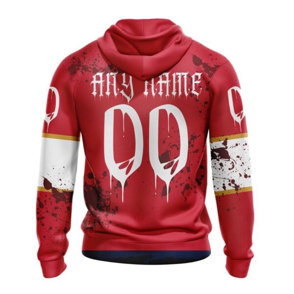 Customized NHL Florida Panthers Hoodie Specialized Design Jersey With Your Ribs For Halloween Hoodie