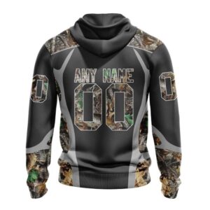 Customized NHL Los Angeles Kings Hoodie Special Camo Hunting Design Hoodie 2