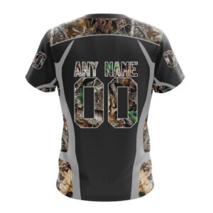 Customized NHL Los Angeles Kings T Shirt Special Camo Hunting Design T Shirt 2