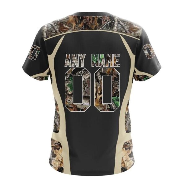 Customized NHL Minnesota Wild T-Shirt Special Camo Hunting Design T-Shirt