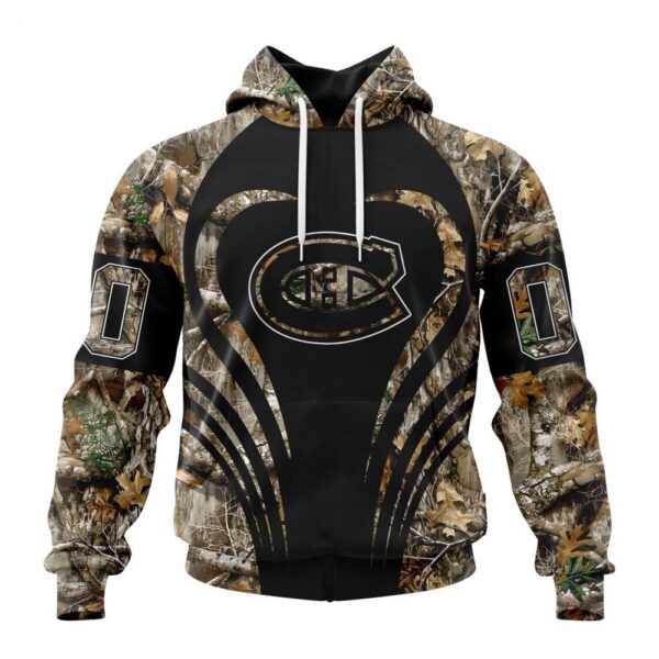 Customized NHL Montreal Canadiens Hoodie Special Camo Hunting Hoodie