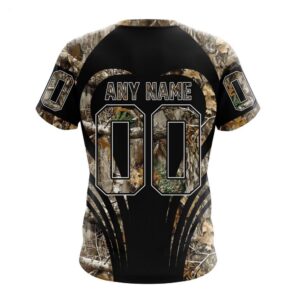 Customized NHL Montreal Canadiens T Shirt Special Camo Hunting T Shirt 2
