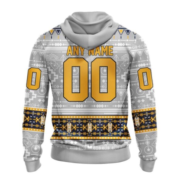 Customized NHL Nashville Predators Hoodie Special Native Design Hoodie