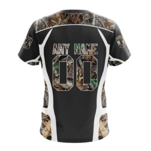 Customized NHL New Jersey Devils T Shirt Special Camo Hunting Design T Shirt 2