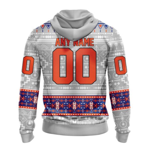 Customized NHL New York Islanders Hoodie Special Native Design Hoodie