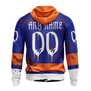 Customized NHL New York Islanders Hoodie Specialized Design Jersey With Your Ribs For Halloween Hoodie 2