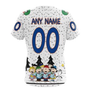 Customized NHL New York Islanders T Shirt Special Peanuts Design T Shirt 2