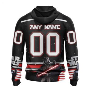 Customized NHL New York Rangers Hoodie Special Star Wars Design May The 4th Be With You Hoodie 2