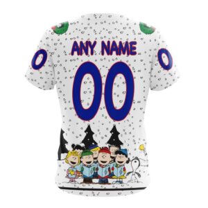 Customized NHL New York Rangers T Shirt Special Peanuts Design T Shirt 2