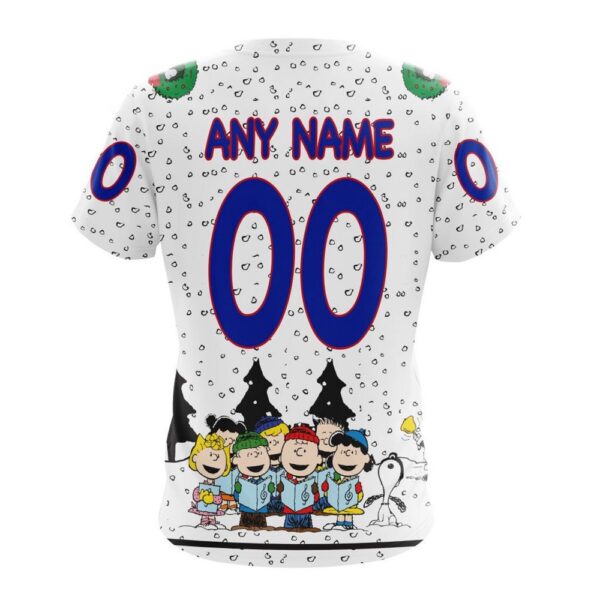 Customized NHL New York Rangers T-Shirt Special Peanuts Design T-Shirt