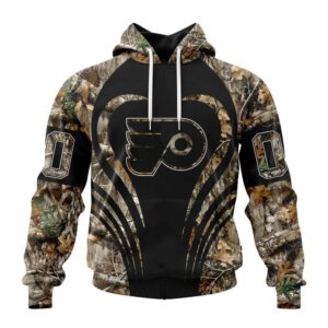 Customized NHL Philadelphia Flyers Hoodie Special Camo Hunting Hoodie 1