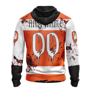 Customized NHL Philadelphia Flyers Hoodie Specialized Design Jersey With Your Ribs For Halloween Hoodie 2