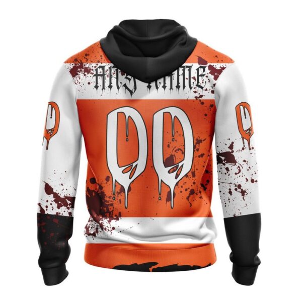 Customized NHL Philadelphia Flyers Hoodie Specialized Design Jersey With Your Ribs For Halloween Hoodie