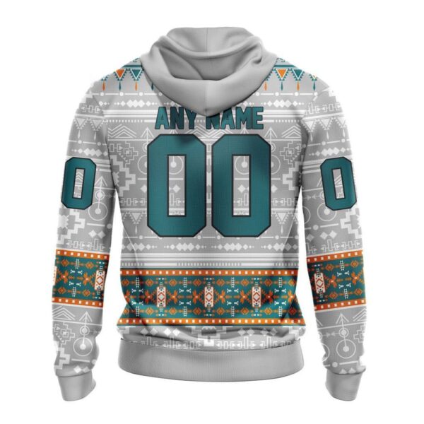 Customized NHL San Jose Sharks Hoodie Special Native Design Hoodie