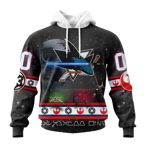 Customized NHL San Jose Sharks Hoodie Special Star Wars Design Hoodie