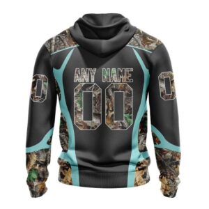 Customized NHL Seattle Kraken Hoodie Special Camo Hunting Design Hoodie 2