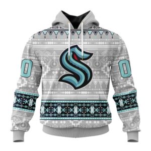 Customized NHL Seattle Kraken Hoodie Special Native Design Hoodie 1