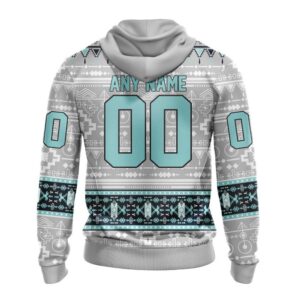 Customized NHL Seattle Kraken Hoodie Special Native Design Hoodie 2