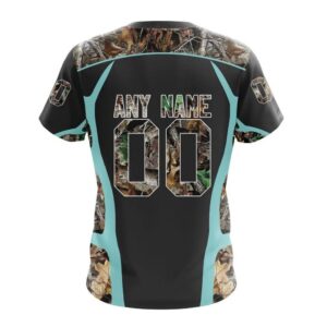 Customized NHL Seattle Kraken T Shirt Special Camo Hunting Design T Shirt 2