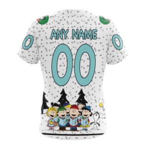 Customized NHL Seattle Kraken T Shirt Special Peanuts Design T Shirt 2