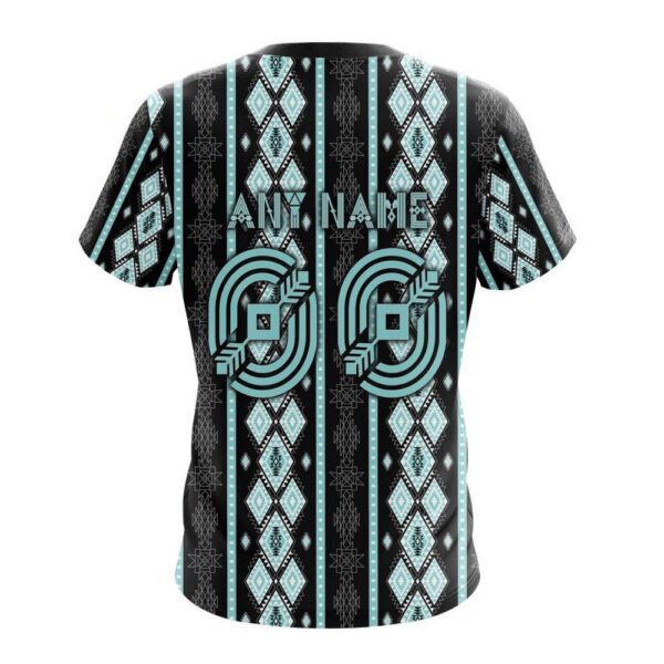 Customized NHL Seattle Kraken T-Shirt Special Skull Native Design T-Shirt