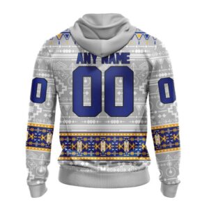 Customized NHL St Louis Blues Hoodie Special Native Design Hoodie 2