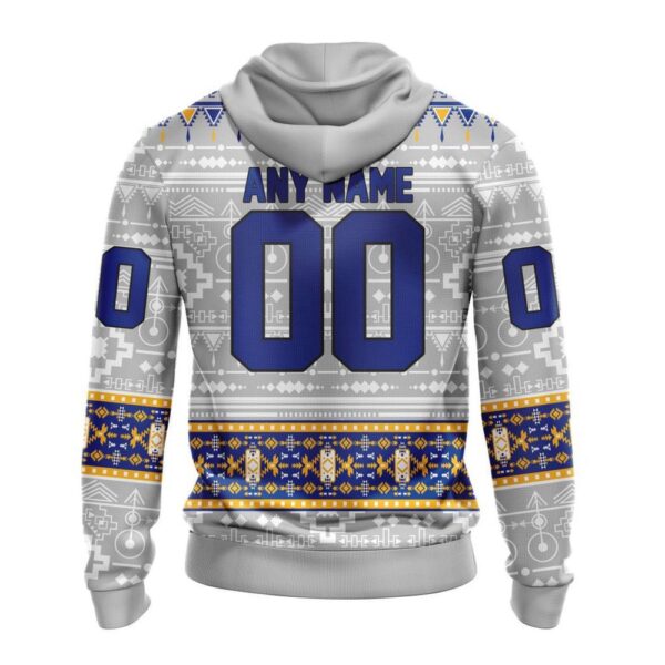 Customized NHL St. Louis Blues Hoodie Special Native Design Hoodie