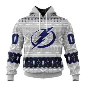 Customized NHL Tampa Bay Lightning Hoodie Special Native Design Hoodie 1