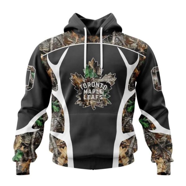 Customized NHL Toronto Maple Leafs Hoodie Special Camo Hunting Design Hoodie