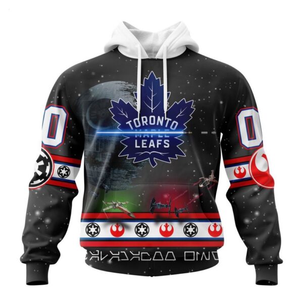 Customized NHL Toronto Maple Leafs Hoodie Special Star Wars Design Hoodie