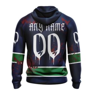 Customized NHL Vancouver Canucks Hoodie Specialized Design Jersey With Your Ribs For Halloween Hoodie 2