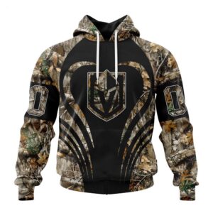 Customized NHL Vegas Golden Knights Hoodie Special Camo Hunting Hoodie 1