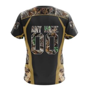 Customized NHL Vegas Golden Knights T Shirt Special Camo Hunting Design T Shirt 2