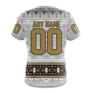 Customized NHL Vegas Golden Knights T Shirt Special Native Design T Shirt 2