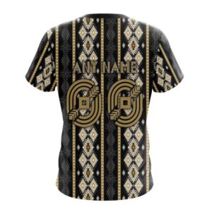 Customized NHL Vegas Golden Knights T Shirt Special Skull Native Design T Shirt 2