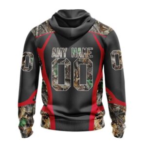 Customized NHL Washington Capitals Hoodie Special Camo Hunting Design Hoodie 2