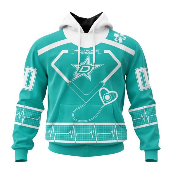 Dallas Stars Hoodie Special Design Honoring Healthcare Heroes Hoodie