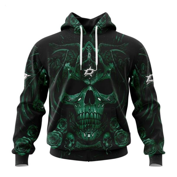 Dallas Stars Hoodie Special Design With Skull Art Hoodie