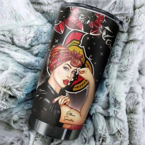 Detroit Red Wings Strongest Mom Ever Tumbler Perfect For Fans 2