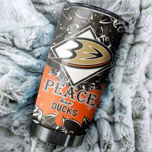 Anaheim Ducks Tumbler With Patriotic Motif Perfect For Sports Fans