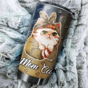 Florida Panthers Cat Mom Tumbler Florida Panthers Gift For Fan 1