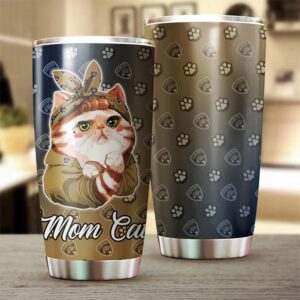 Florida Panthers Cat Mom Tumbler Florida Panthers Gift For Fan 2