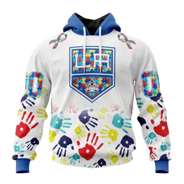 Los Angeles Kings Hoodie Special Autism Awareness Design Hoodie