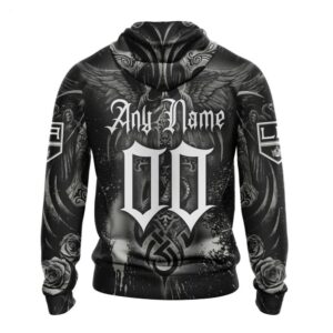 Los Angeles Kings Hoodie Special Design With Skull Art Hoodie 2